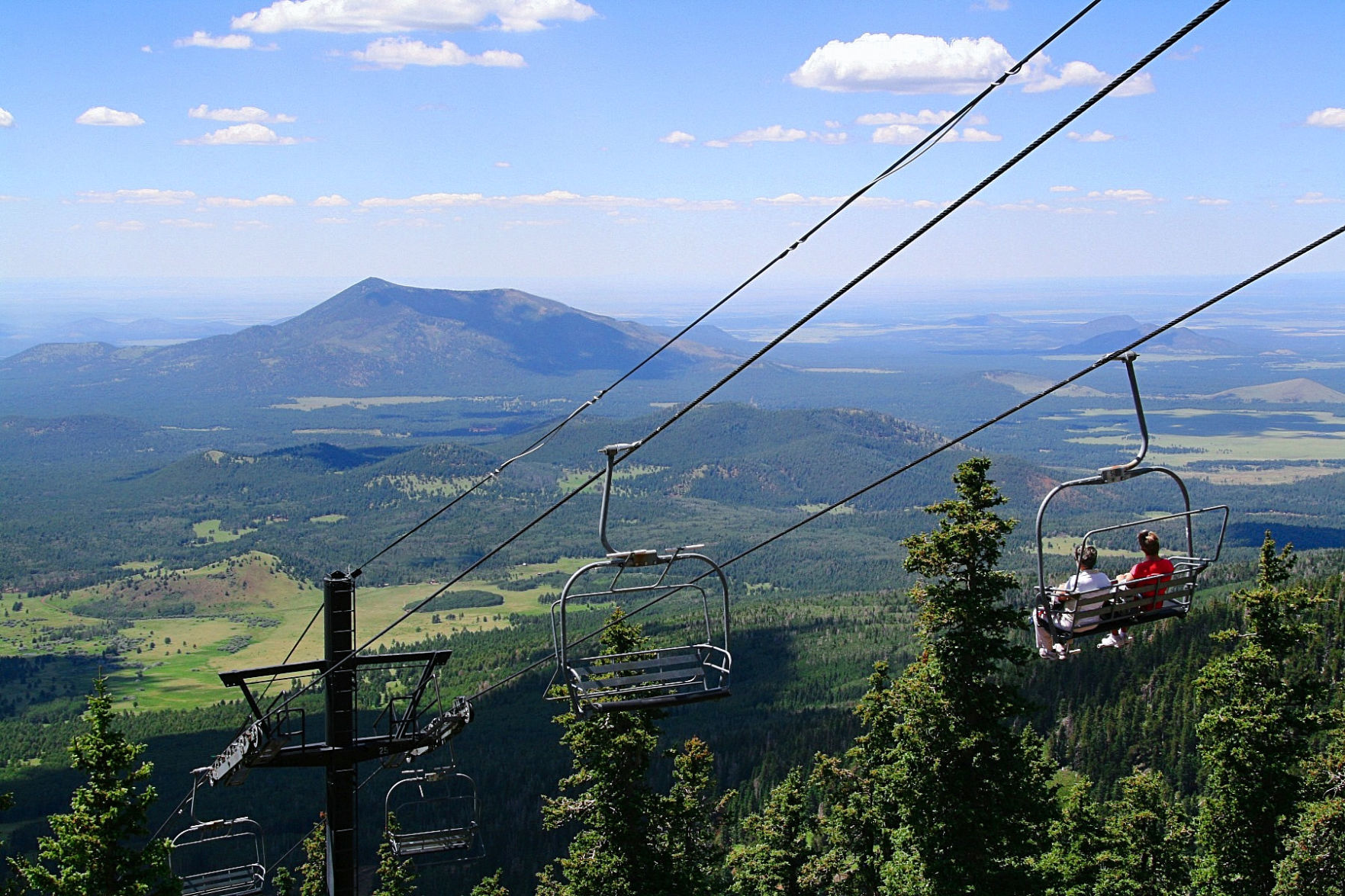 Scenic chairlift